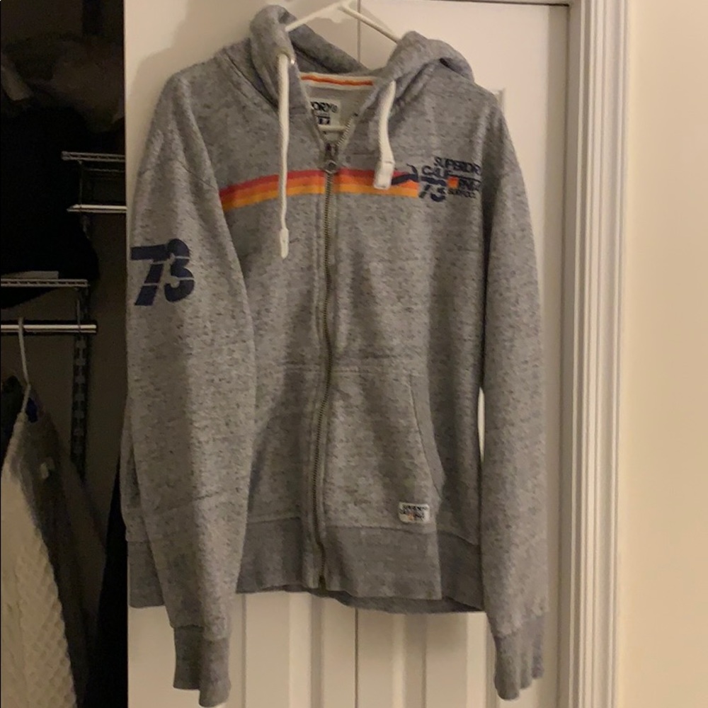 Superdry 2xl heather hoodie